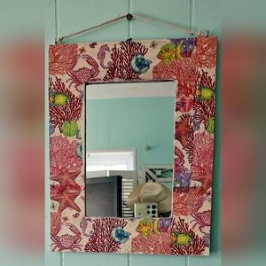 Handmade nautical mirror